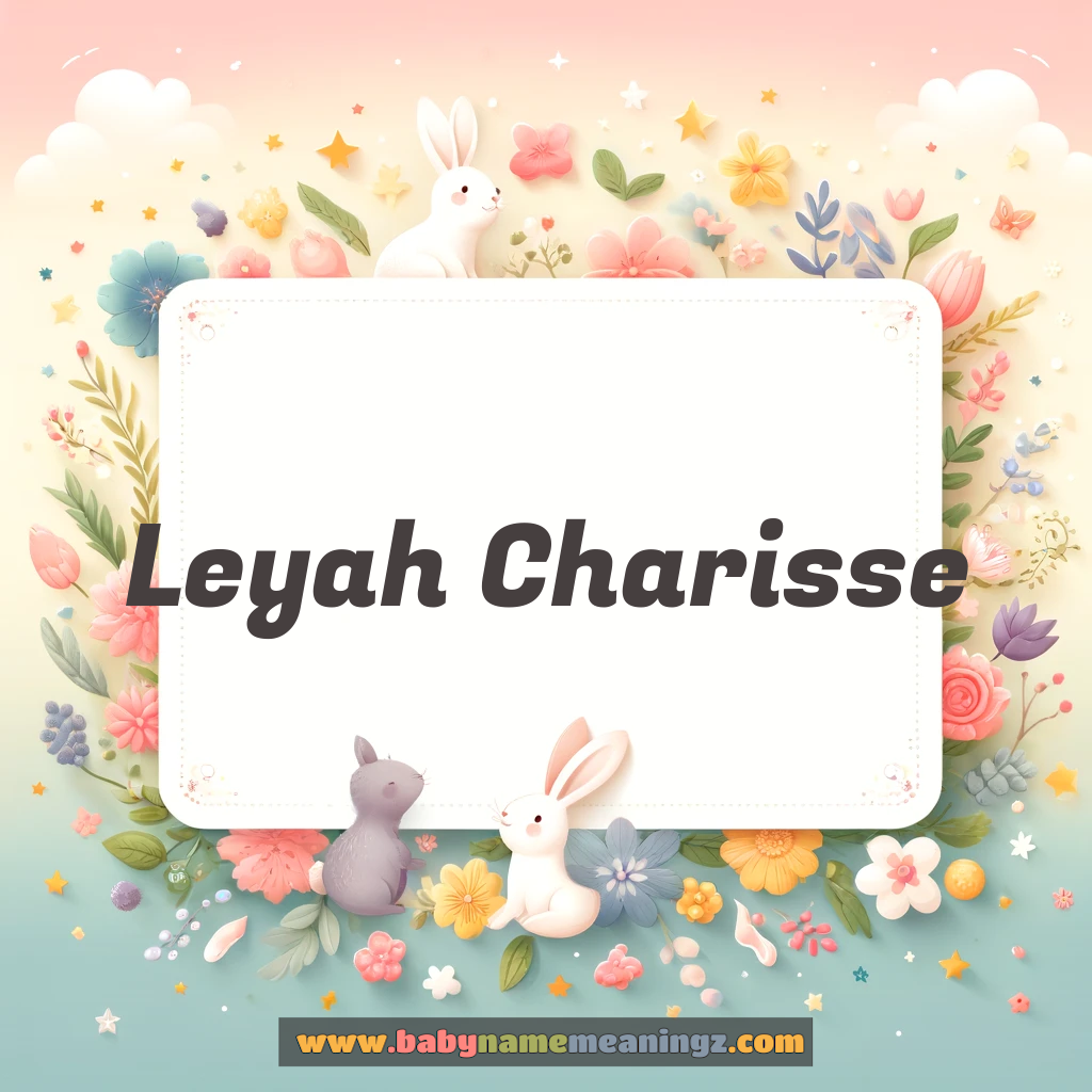 Leyah Charisse Name Meaning  ( Girl) Complete Guide